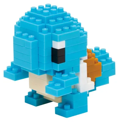 Productafbeelding van Nanoblock Squirtle, bouwset, vanaf 8 jaar, 120 onderdelen