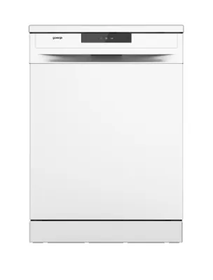 Produktbild von Gorenje GS 62040 W Geschirrspüler freistehend 60cm Weiß - 13 Maßgedecke - 5 Programme - AquaStop - Edelstahlbottich - Selbstreinigender Filter - Multifunktionaler Unterkorb - 3 in 1 Funktion