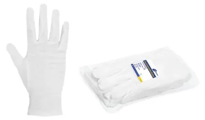 Produktbild von Meditrade Zwirnhandschuhe, Unterziehhandschuh aus reiner Baumwolle, 1 Packung = 10 Paar
