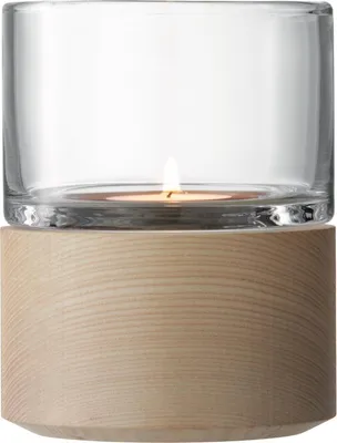 Produktbild von Teelichthalter Glas Klar 13 cm - Dekoration, Atmosphäre
