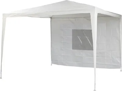 Produktbild von Seitenteil für Partyzelt GARDEN PLACE 300 x 300 cm mit Fenster weiß