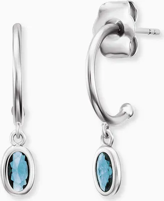 Produktbild von Engelsrufer Creolen ERE-JOYNATURE-T-CR Sterling Silber mit Zirkonia