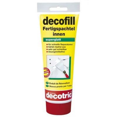 Zdjęcie produktu dla Decotric Decofill szpachlówka wykończeniowa do ścian i sufitów 400g
