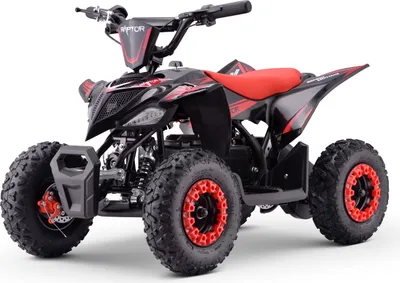 Produktbild von ATV - Mini-Quad für Kinder Beneo Motors Raptor Rot - 800W