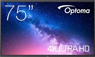 Image de OPTOMA Tableau blanc interactif Optoma 5753RK 190,5 cm (75") 3840 x 2160 pixels Écran tactile