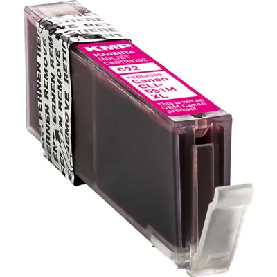 Produktbild von KMP Tintenpatrone passend für Canon CLI551MXL Magenta 6445B001