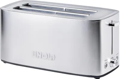 Obrázok produktu pre Unold Tom, 4 krajcov, Nerezová oceľ, Nerezová oceľ, Tlačidlá, Otočné, Čierna, 1400 W