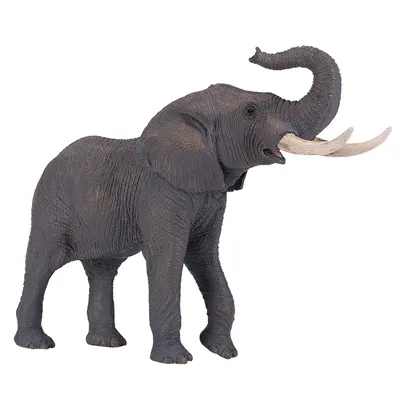 Zdjęcie produktu dla Mojo Fun African Elephant, 3 lat(a), Wildlife, Szary, Biały, Polichlorek winylu (PVC)