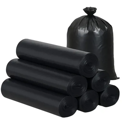 Produktbild von 2 Rollen (20 Säcke) Müllsack Schwerlastsack 120L Extra Stark 60µm Bauschhutt Müllsäcke Müllbeutel