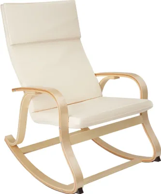 Image de Fauteuil à bascule Roca - beige