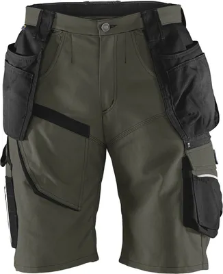 Produktbild von Kübler Shorts PRACTIQ Form 2451 oliv/schwarz-6699  Größe 40