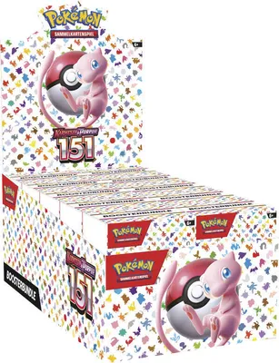 Produktbild von Zestaw boosterów KirinCards Pokémon Trading Card Game Bundle Crimson Purple 151 6 pakietów boosterów 3 sekwencje startowe