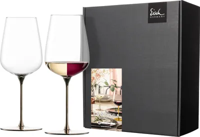 Produktbild von Eisch Vorteilset 2 Stück 2 Weißweingläser 543/3 im Festivity Karton ESSENCA SENSISPLUS PLATINUM EDITION 15434031 und Geschenk + Spende