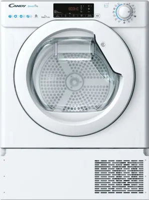 Image de Sèche-linge pompe à chaleur avec condenseur 60cm 7kg blanc - Candy - BCTDH7A1TE-S -
