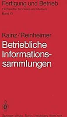 Produktbild von Betriebliche Informationssammlungen