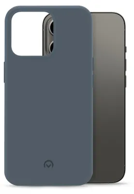 Imagen del producto de Funda de silicona protectora para Apple iPhone 13 Pro, color azul mate