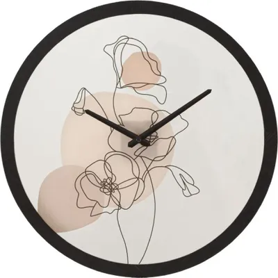 Immagine prodotto di Mauro Ferretti orologio da parete fiore Ø 40x3,5 cm multicolore con disegno floreale