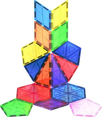 Obrázek produktu pro PicassoTiles PT16, Sada na stavění, 3 rok/roky, Plast, 16 kusů, 910 g