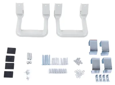 Immagine prodotto di Set da 2 pedane laterali in lega di alluminio per pick-up, ricambio per Chevrolet Avalanche 2002-2013, argento