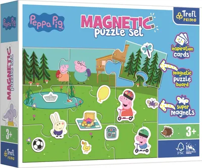 Produktbild von Magnetpuzzle „Peppy’s Spiele“ für Kinder von Trefl