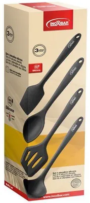 Obrázek produktu pro Sada kuchyňského náčiní INOXIBAR, 4 kusů, silikon, bez BPA