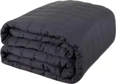 Productafbeelding van Gewatteerde deken voor stressvermindering, 6 kg, 200x150 cm, grijs
