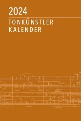 Produktbild von Tonkünstler-Kalender 2024