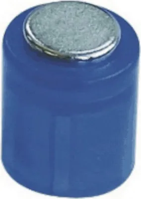 Produktbild von Magnet Zylinder 14x9mm bis 1900g VE=10x6 Stück kristallblau
