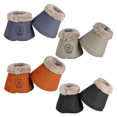 Produktbild von Eskadron Platinum Hufglocken, Sprungglocken " FAUX LEATHER FF " 1 Paar Größe - S Farbe - black