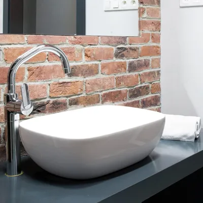 Produktbild von Keramische Aufsatzwaschbecken - 45 x 32 x 13 cm - Modernes Design