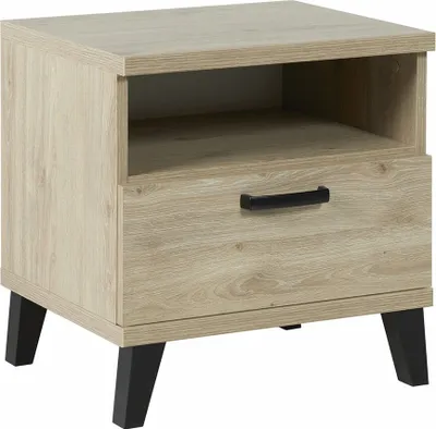 Produktbild von Meublorama NT-EVY2NT*1C/20KG, Braun, 1 Schublade(n), MDF-Platten, 440 mm, 520 mm, 540 mm