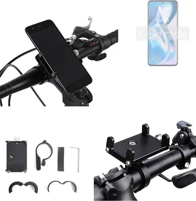 Produktbild von K-S-Trade Handyhalterung für das Fahrrad kompatibel mit OnePlus Ace Halter Lenkstange Fahrradhalterung Motorrad Bike Mount Befestigung Smartphone