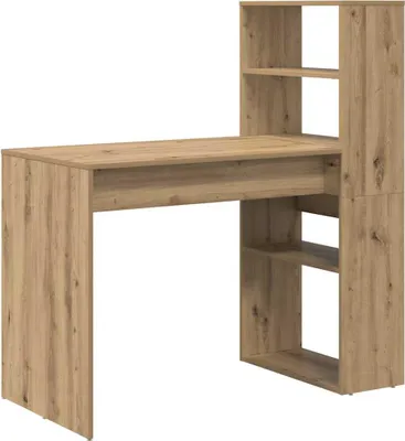 Obrázek produktu pro vidaXL Artisan dubový stůl 113 x 54 x 120 cm materiál na bázi dřeva