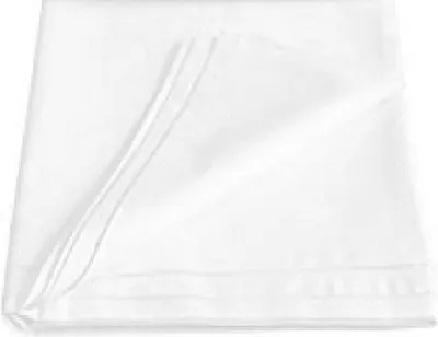 Produktbild von Betttuch ohne Gummizug Bettlaken glatt Haustuch Marke 150 x 260 cm weiss