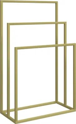 Produktbild von vidaXL Handtuchständer Golden 48x24x79 cm Eisen