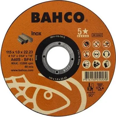 Obrázek produktu pro BAHCO 125-1,0mm řezný kotouč 3911-125-T41-I