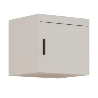 Produktbild von AX LIVING Schrankaufsatz Beige Storicos 1T 59,9 x 55 x 53 cm Nachhaltig
