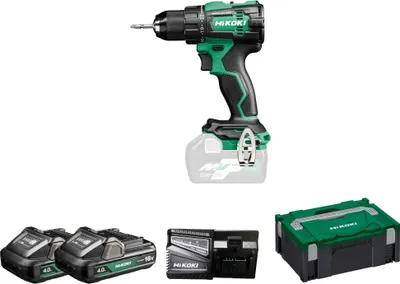 Produktbild von Hikoki ds18dewfz Akku-Bohrschrauber | 18v | 70nm | 2 x 5,0 Ah Akku + Ladegerät | hsc ii fall ds18dewfz