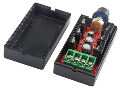 DC-Motor Drehzahlregler 9-50V 40A 2000W PWM mit Gehäuse