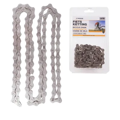 Produktbild von 1/2 x 3/32 - 116 Glieder Fahrradkette Glieder Fahrrad Kette Moutainbike Kette