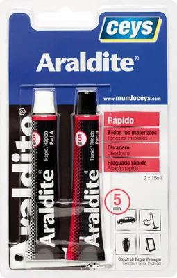 Image de Araldite Rapid Ceys Colle époxy Bi-composant Séchage Rapide - Ceys