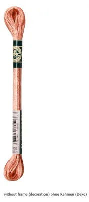 Produktbild von DMC Nić do haftu Mouline Satin 1008F -352, 6-fädige Stickgarn, 8 Meter