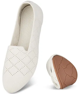 Productafbeelding van Omgoods - Beige Dames Ballerina Slip-On Schoenen met Comfortabel Ontwerp