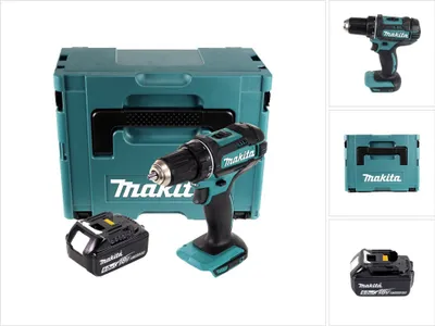Produktbild von Makita DDF 482 G1J Akku Bohrschrauber 18 V 62 Nm + 1x Akku 6,0 Ah + Makpac - ohne Ladegerät