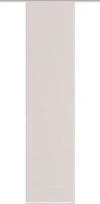 Produktbild von Schiebevorhang Streifenstruktur Bambus-Optik einfarbig taupe 60x260cm