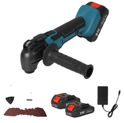 Produktbild von Akku-Oszillations-Multitool, 6 Geschwindigkeitsstufen, Schnellwechsel-Klingensystem, 2 Batterien