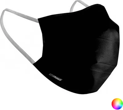 Immagine prodotto di Maschera igienica riutilizzabile in tessuto per adulti - Giallo