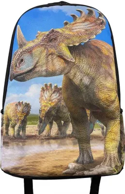 Produktbild von Rucksack Dinosaurier, Styracosaurus, 42x28x12 cm, Tier Tiere Dino Eyecatcher Rucksäcke Tasche Taschen