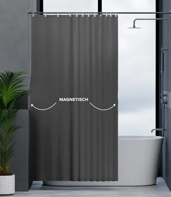 Obrázek produktu pro Magnetická sprchová závěs s protiplísňovými vlastnostmi