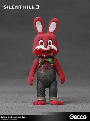 Produktbild von Silent Hill 3 Mini Actionfigur Robbie the Rabbit Mini Red Version 10 cm